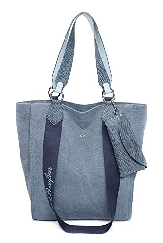 Fritzi aus Preussen Izzy02 torba na zakupy 32 cm, denim, płótno, Rozmiar uniwersalny, Współczesny
