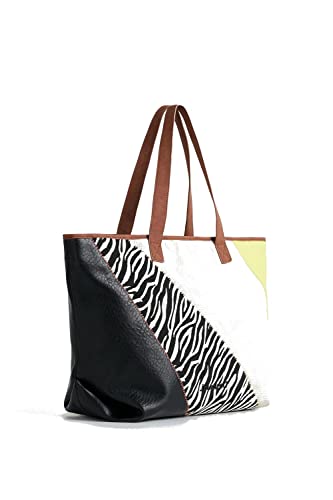 Desigual Damska torba na zakupy, brązowa, jeden rozmiar