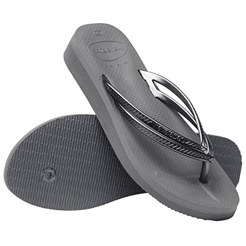 Havaianas Kliny damskie japonki, Szary - Stal szara stal szara - 34 EU