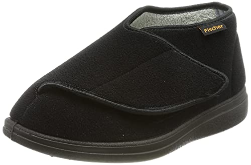 Fischer Unisex Bad Wiessee kapcie, czarny - czarny - 38 EU