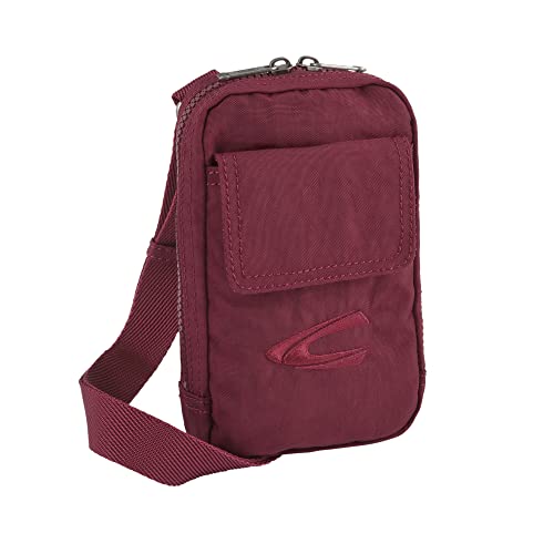 camel active Mężczyźni, Herren, Journey, Umhängetasche, Schultertasche, XS, Dunkelrot, B00 612 41