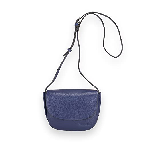 Yancci Damska mini torba na ramię Bolso Bandolera, niebieski,