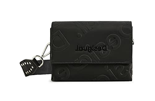 Desigual Bols_colorama Rodas Across Body Bag, rozmiar uniwersalny, czarny - czarny - jeden rozmiar