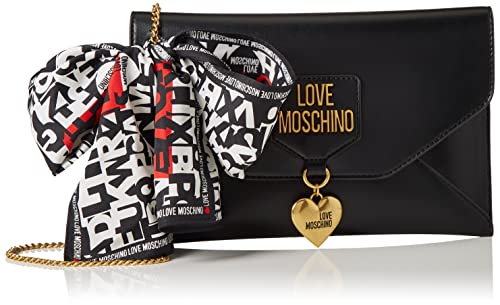 Love Moschino Damska torba na ramię Borsa a Spalla, czarny,