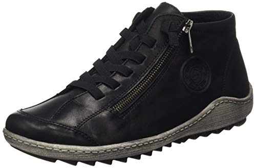Remonte Damskie botki R1498, czarny 01, 38 EU