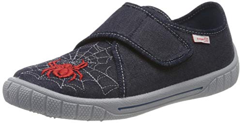 Superfit kapcie chłopięce bill, Niebieski, czerwony 8100, 34 EU