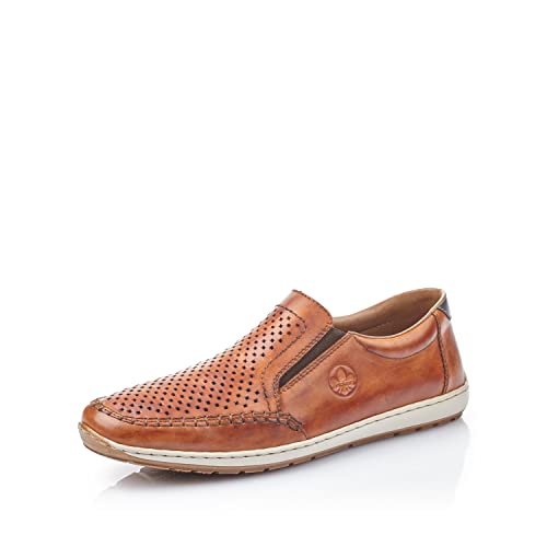 Rieker Męskie wygodne buty 08868, męskie buty sznurowane, Braun 24, 46 EU