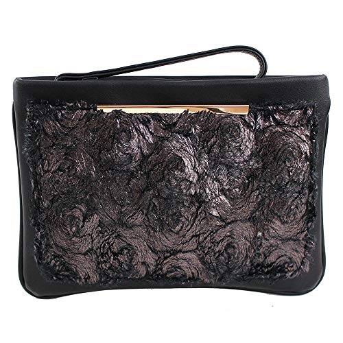 Eferri Marta Glamour, 28 x 20 x 3 centymetry, czarny - czarny (Negro) - 28x20x3 centimeters
