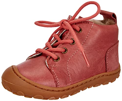 Bisgaard Unisex Roz pierwsze buty dziecięce, czerwony - Rosewood - 22 EU
