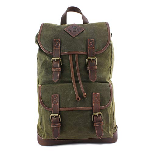 The British Bag Company Navigator Range, portfel męski, zielony - zielony (khaki) - 29x50x10 centimeters (W x H x L)