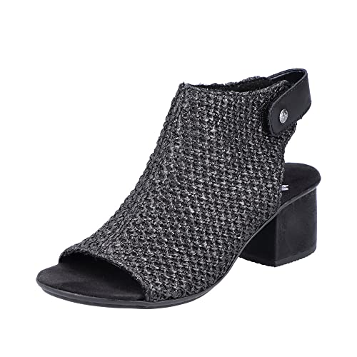 Rieker sandały damskie 64670, czarny, 36 EU