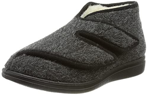 Fischer Unisex Bad Wiessee kapcie, ciemnoszary, 45 EU