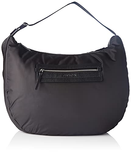 CALVIN KLEIN Damskie torby CK Essential Oversize HOBO, czarne, jeden rozmiar