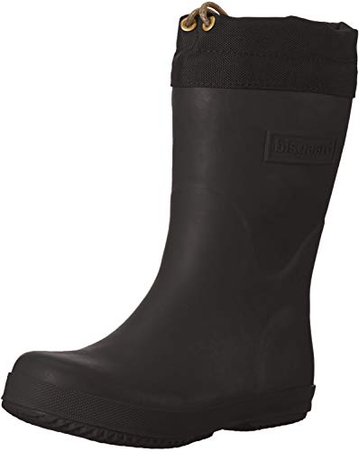 Bisgaard Unisex dziecięce zimowe kalosze termiczne, czarny - Czarny 50 Black - 31 EU