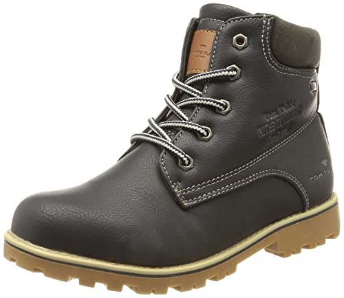 TOM TAILOR Chłopięce 2170502 półdługie kozaki, grantowy - 27 EU