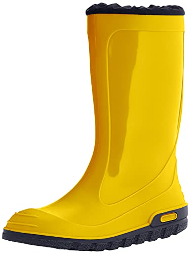Fischer Unisex dziecięce kalosze Fille, żółty - żółty - 25 EU