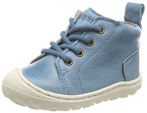 Bisgaard Buty dziecięce uniseks Sara L First Walker, niebieski A, 21 EU