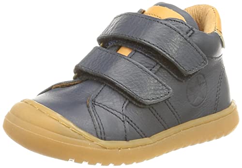 Bisgaard Buty dziecięce Thor V First Walker Shoe, uniseks, niebieski B, 19 EU