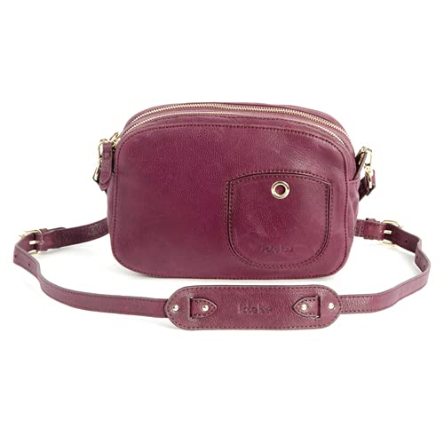 Kate Lee Torebka damska Sac en Cuir Porté Main Ou Bandoulière Renee Bordeaux