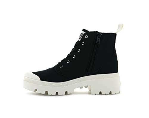 Palladium Damskie sztyblety Pallabase Twill, czarny, 37 EU