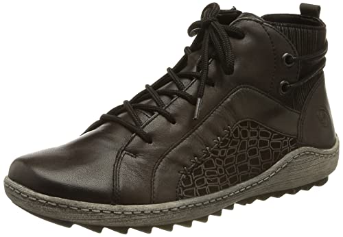 Remonte Damskie sztyblety R1499-45, Carbon czarny brąz 45, 39 EU