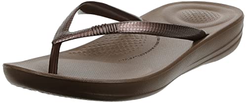 Fitflop Damskie japonki Iqushion Ergonomic Flip-flops, brązowy - brąz - 37 eu