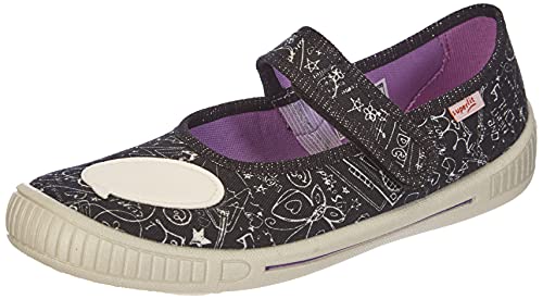 Superfit Dziewczęce kapcie BELLA, czarny 000, 25 EU