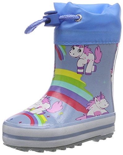 Beck kalosze dziewczęce Rainbow, Niebieski jasnoniebieski 04, 30 EU