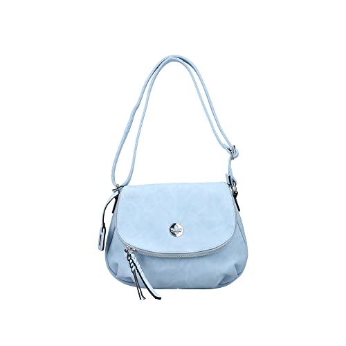 Rieker Womens H1117 torba na ramię, niebieska