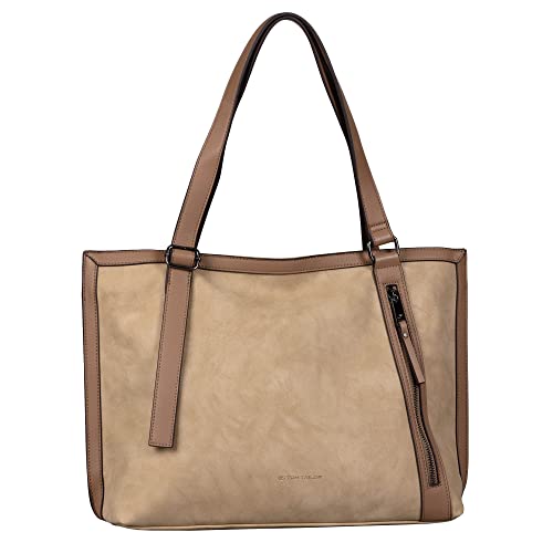 TOM TAILOR Damska DEYA, Hobo Bag, beżowy, jeden rozmiar