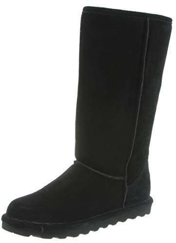 Bearpaw Damskie kozaki Elle Tall, czarne (Black Ii 011), 40 EU