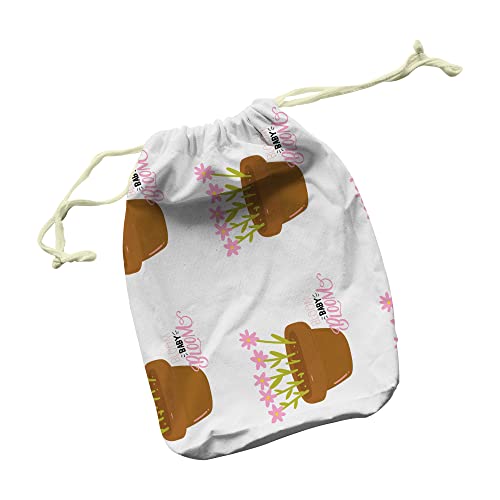 Questo Casa Drukowana Torba na Produkty Bawełniane ze Sznurkiem, Torba na Zakupy Wielokrotnego Użytku, Saszetki, Etui Podróżne, Składana, Rozmiar: 40x50 Cm