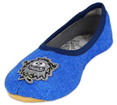 Beck Dziewczęce buty gimnastyczne Cool Man, niebieski - niebieski - 28 EU