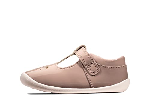 Clarks Roamer Star T niskie kapcie dziecięce, uniseks, różowy - Pink Pink Pat Pink Pat - 22 EU