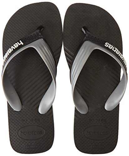 Havaianas Męskie klapki Casual 2.0, czarny, stalowo-szary, 33 EU