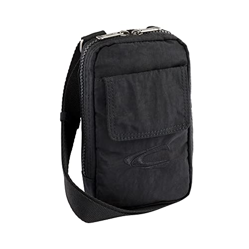 camel active Mężczyźni, Herren, Journey, Umhängetasche, Schultertasche, XS, Schwarz, B00 612 60, Czarny