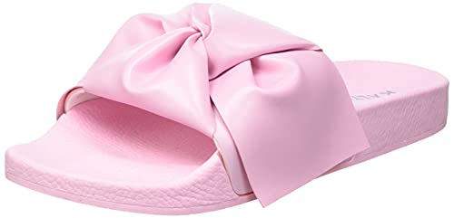 KALTUR Damskie japonki Pink Bow Pool Slide, Rosa - 40 EU