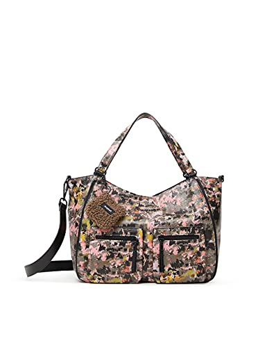 Desigual Damska torba na zakupy BOLS_Rojo POR OJO Ruanda, zielona, rozmiar uniwersalny