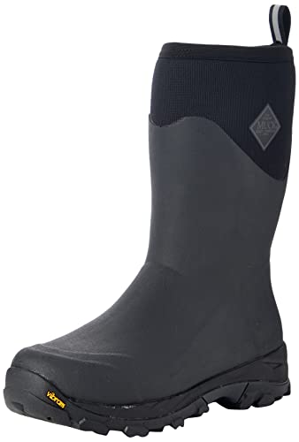 Muck Boots Męskie kalosze Arctic Ice Mid Agat, czarny, 39 1/3 EU