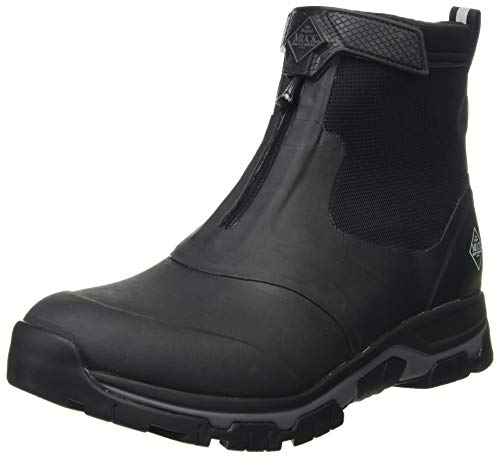 Muck Boots Męskie kalosze Apex Mid Zip, Black Dark Shadow - 24.5 EU