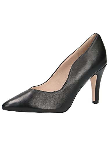 CAPRICE Damskie czółenka 9-9-22403-28, szerokość G: rozmiar UE, Czarna papka, 38.5 EU