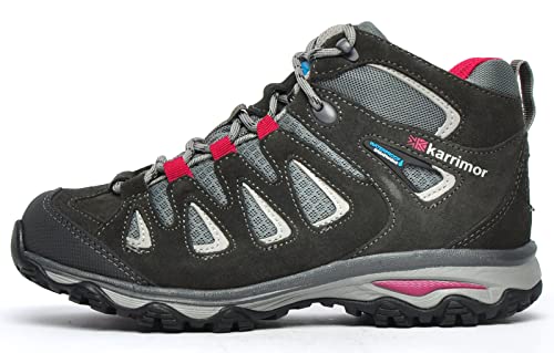 Karrimor Karrimor Damskie buty trekkingowe Isla Mid Ladies Weathertite Black (Isla Mid Ladies Weathertite Black), kolor: Czarny Black Sea Pink, rozmiar: 41 EU