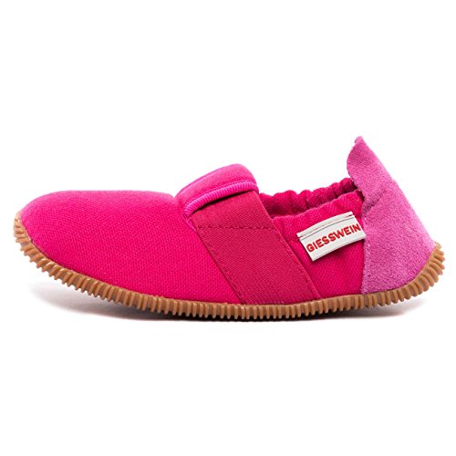 GIESSWEIN Unisex dziecięce buty Söll – Slim Fit niskie kapcie, Purpur 365, 30 EU