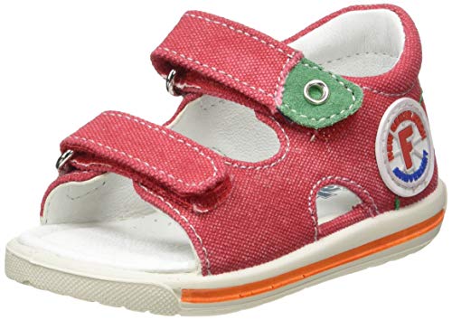 Naturino Unisex Baby Falcotto Nemo sandały dziecięce, czerwony - Rot Rosso 0h05-20 EU