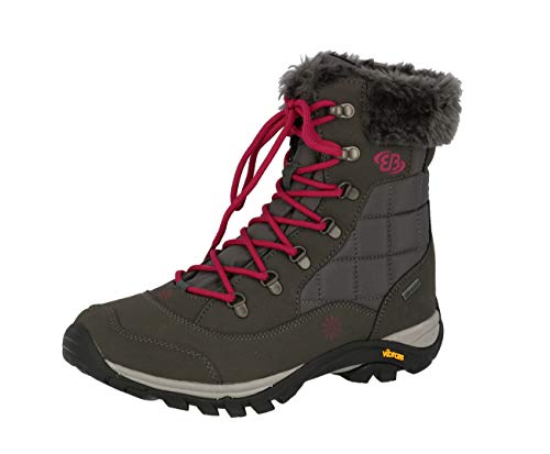 Brütting Himalaya Damskie Śniegowce, antracytowy/różowy (Pink), 41 EU