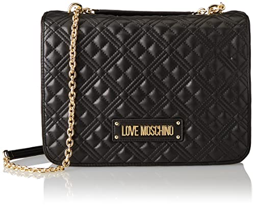 Love Moschino Damska torba na ramię Borsa a Spalla, czarny,