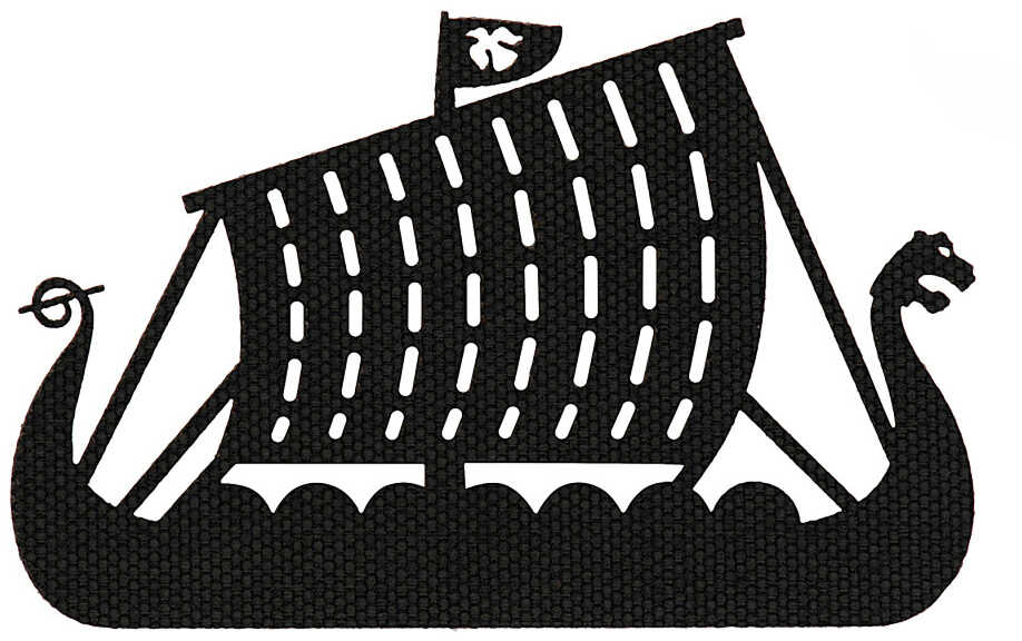Naszywka M-Tac Drakkar Laser Cut Black (51170002)