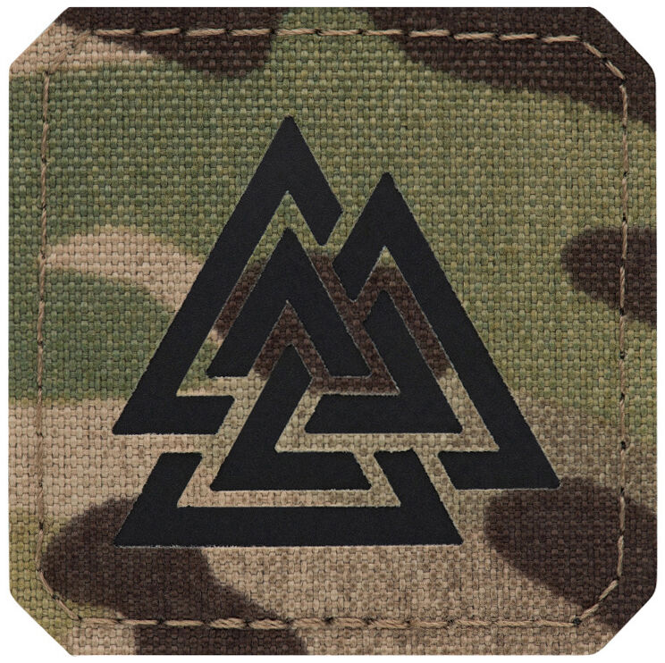 Naszywka M-Tac Valknut Laser Cut Multicam/Black (51162802)
