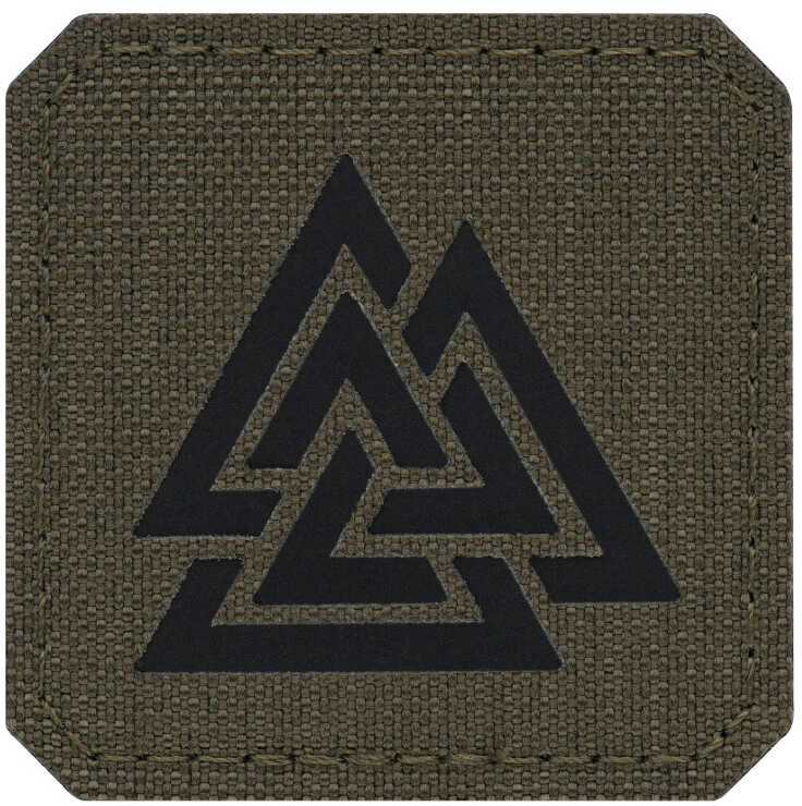 Naszywka M-Tac Valknut Laser Cut Ranger Green/Black (51162232)