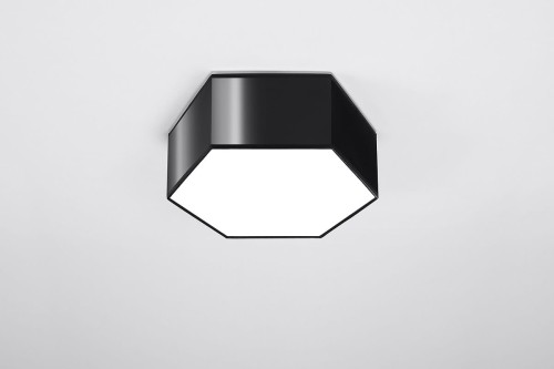 Sollux Lighting Plafon SUNDE 11 czarny